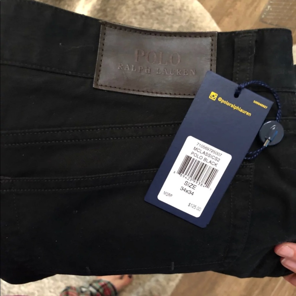 34x34 Black Polo Ralph Lauren Chinos